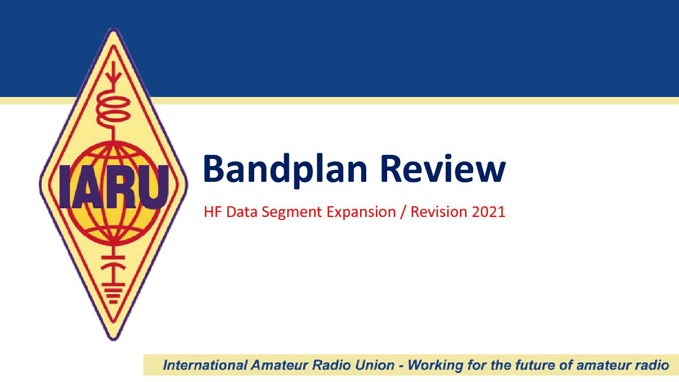 09 International Amateur Radio Union - HF band plan revision 2021.pdf